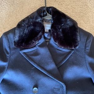 French Connection Wool Blend Peacoat
